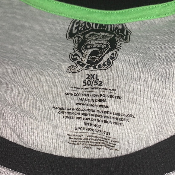 Gas Monkey Garage Long-Sleeve Pullover Shirt - Picture 3 of 5